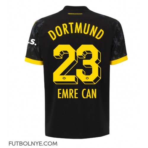 Camiseta Borussia Dortmund Emre Can #23 Visitante Equipación 2023-24 manga corta